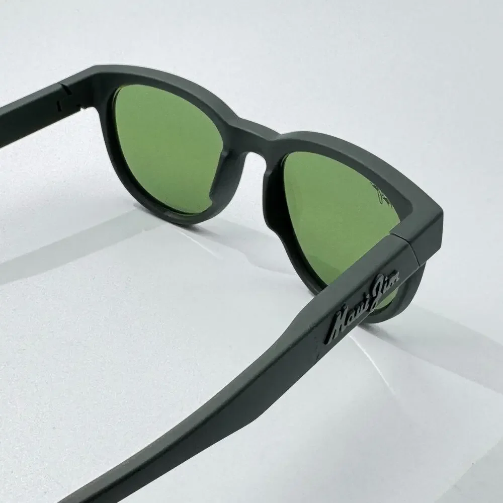 Maui Jim Sunglasses Maoli MP MJ0668S 004 Matte Dark Green Frame Polarized 52mm